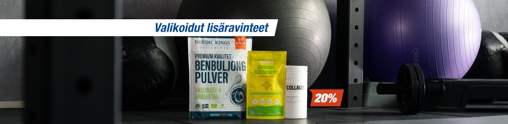 Valikoidut lis�ravinteet 20 %